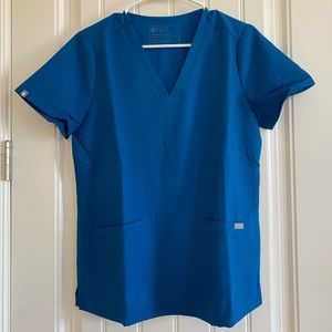 Figs Alps Blue Scrubs